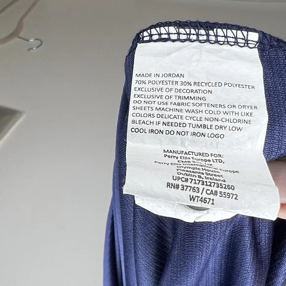 Ben Hogan Performance Polo Shirt Men L Blue Golf Polyester Stretch - Picture 7 of 9